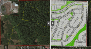 LBA Woods - Bentridge Development Swipe Map